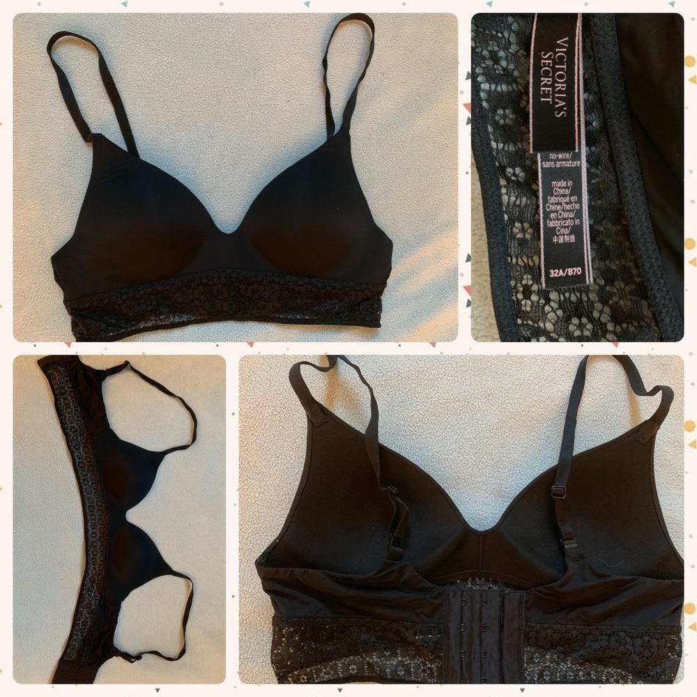 Victoria Secret Wireless Push Up Bra